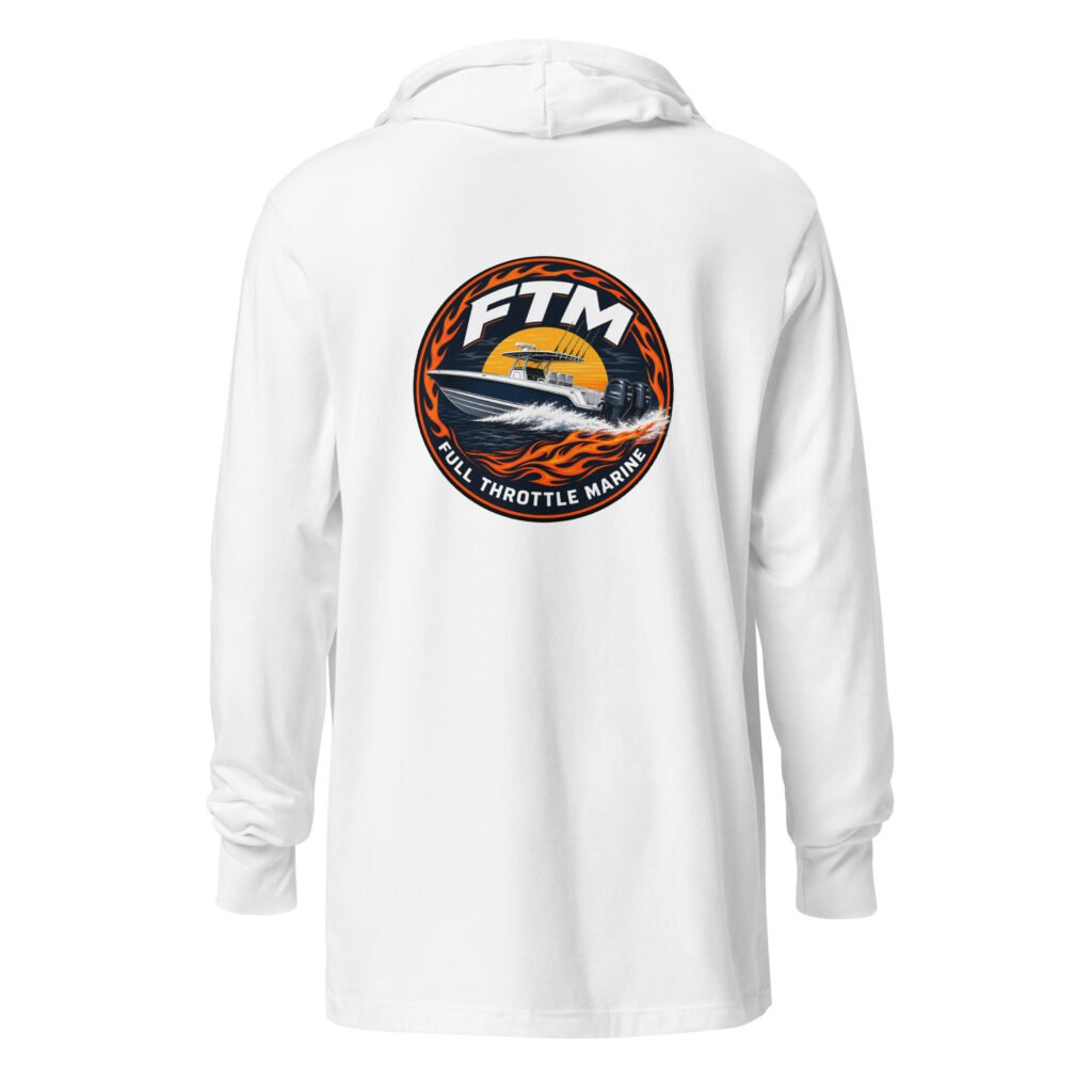 Full Throttle Marine Hooded Long-sleeve Tee